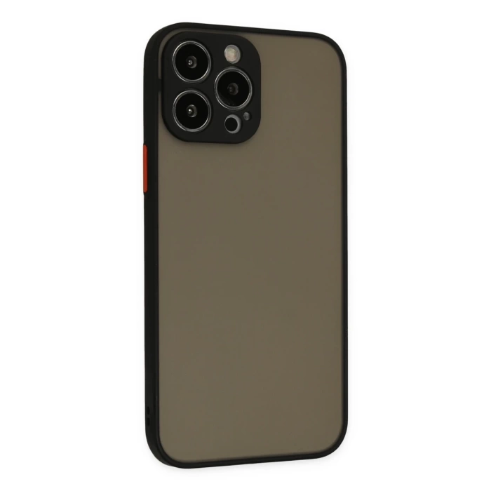 Newface iPhone 13 Pro Kılıf Montreal Silikon Kapak