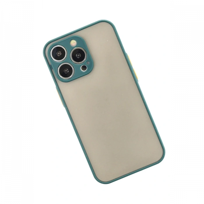 Newface iPhone 13 Pro Kılıf Montreal Silikon Kapak