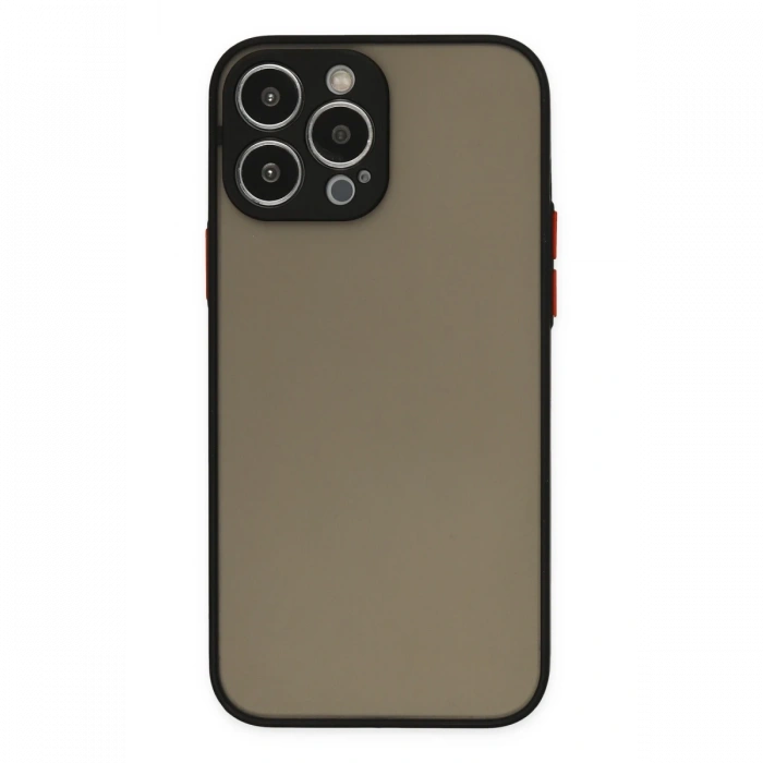 Newface iPhone 13 Pro Kılıf Montreal Silikon Kapak