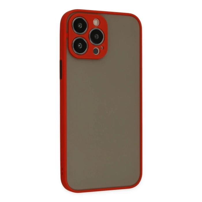 Newface iPhone 13 Pro Kılıf Montreal Silikon Kapak