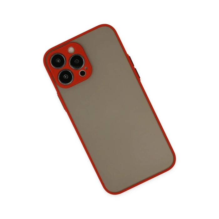 Newface iPhone 13 Pro Kılıf Montreal Silikon Kapak