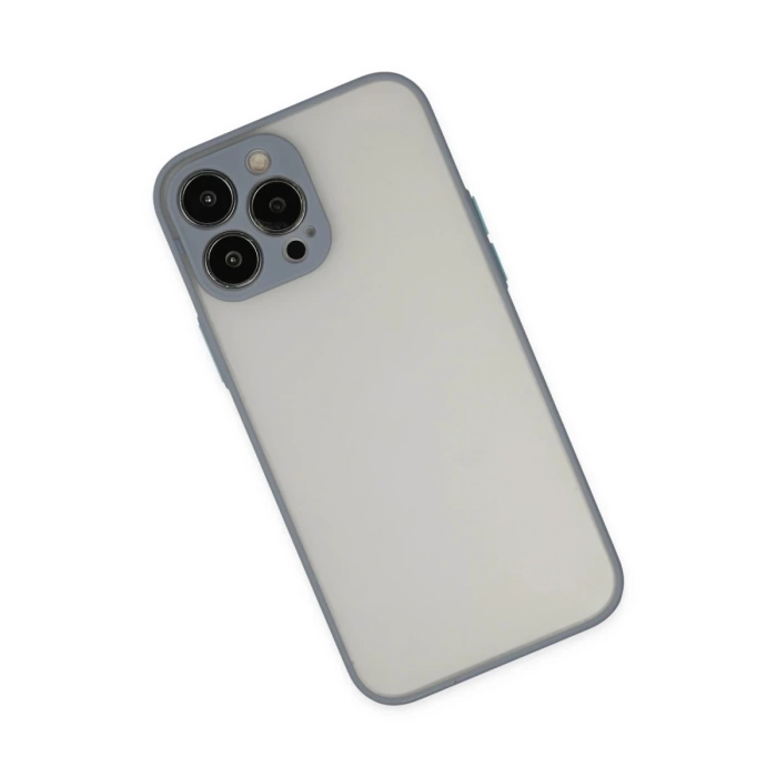 Newface iPhone 13 Pro Kılıf Montreal Silikon Kapak