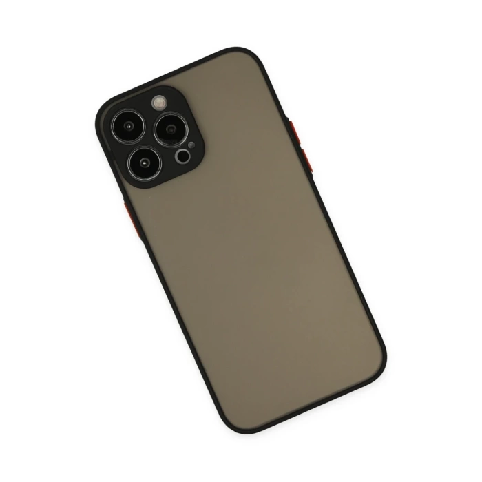 Newface iPhone 13 Pro Kılıf Montreal Silikon Kapak