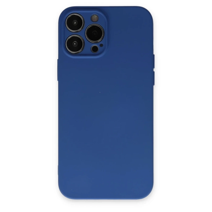Newface iPhone 13 Pro Kılıf Nano içi Kadife Silikon