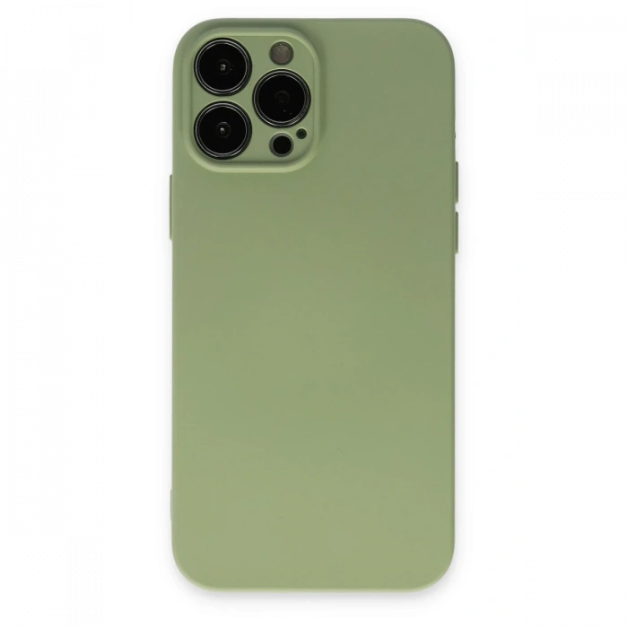 Newface iPhone 13 Pro Kılıf Nano içi Kadife Silikon