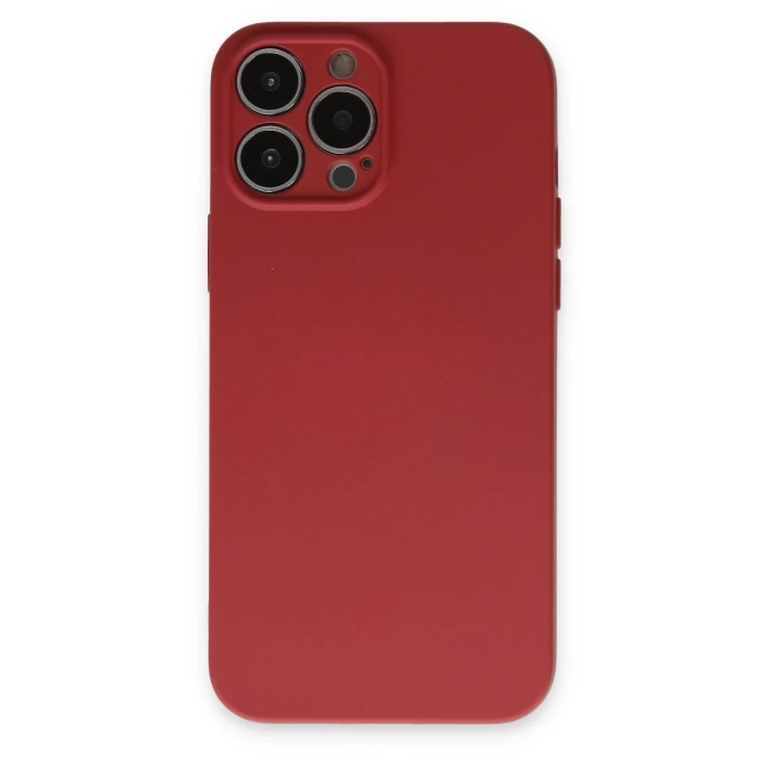 Newface iPhone 13 Pro Kılıf Nano içi Kadife Silikon
