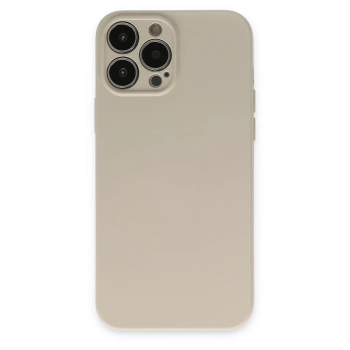 Newface iPhone 13 Pro Kılıf Nano içi Kadife Silikon