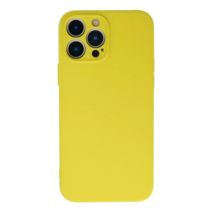 Newface iPhone 13 Pro Kılıf Nano içi Kadife Silikon