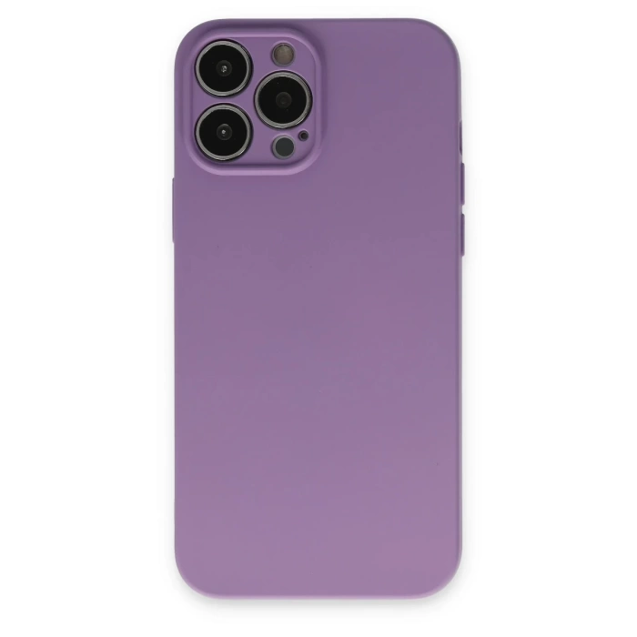 Newface iPhone 13 Pro Kılıf Nano içi Kadife Silikon
