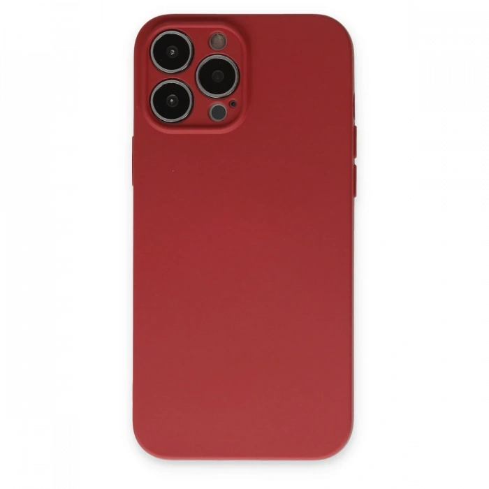 Newface iPhone 13 Pro Kılıf Nano içi Kadife Silikon