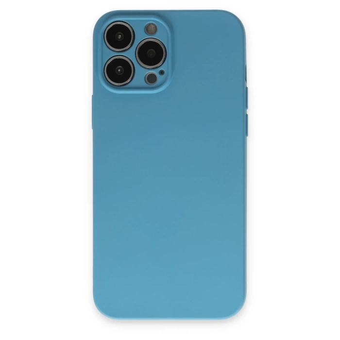 Newface iPhone 13 Pro Kılıf Nano içi Kadife Silikon