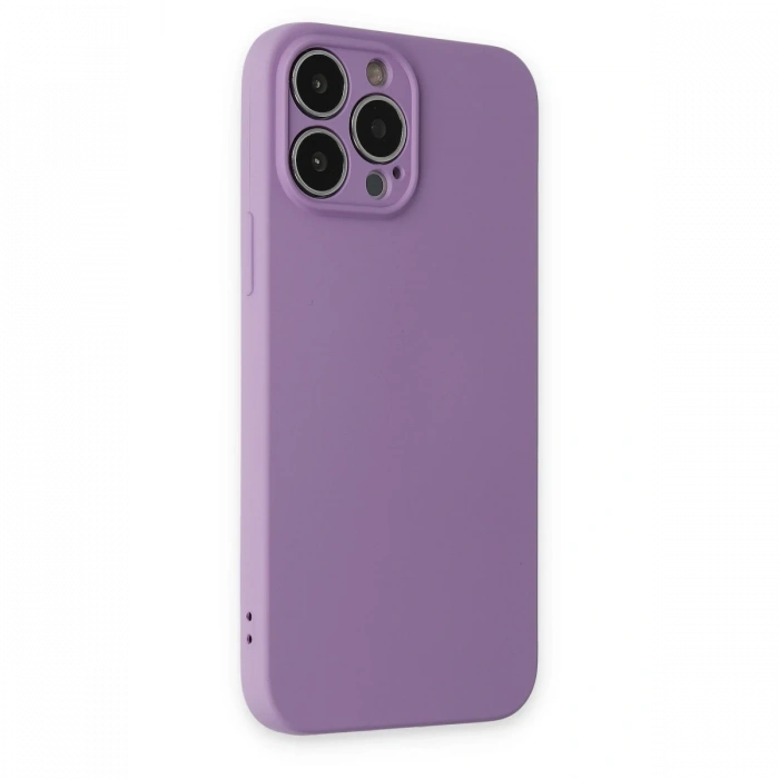 Newface iPhone 13 Pro Kılıf Nano içi Kadife Silikon