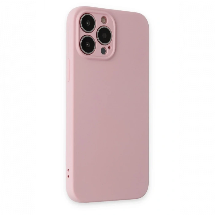 Newface iPhone 13 Pro Kılıf Nano içi Kadife Silikon