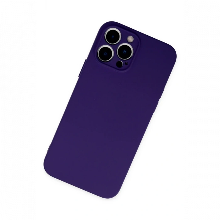 Newface iPhone 13 Pro Kılıf Nano içi Kadife Silikon