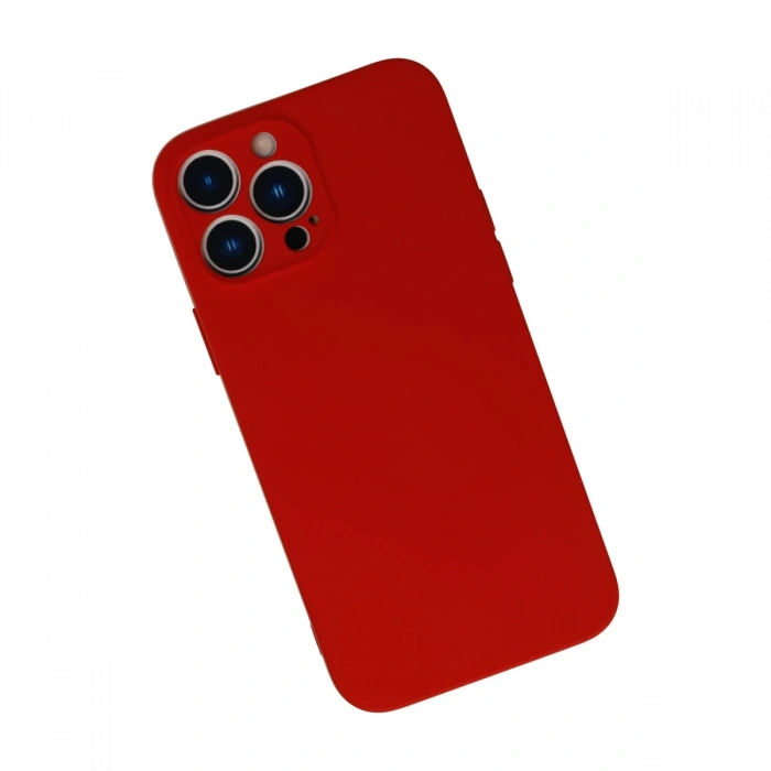 Newface iPhone 13 Pro Kılıf Nano içi Kadife Silikon
