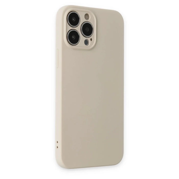 Newface iPhone 13 Pro Kılıf Nano içi Kadife Silikon