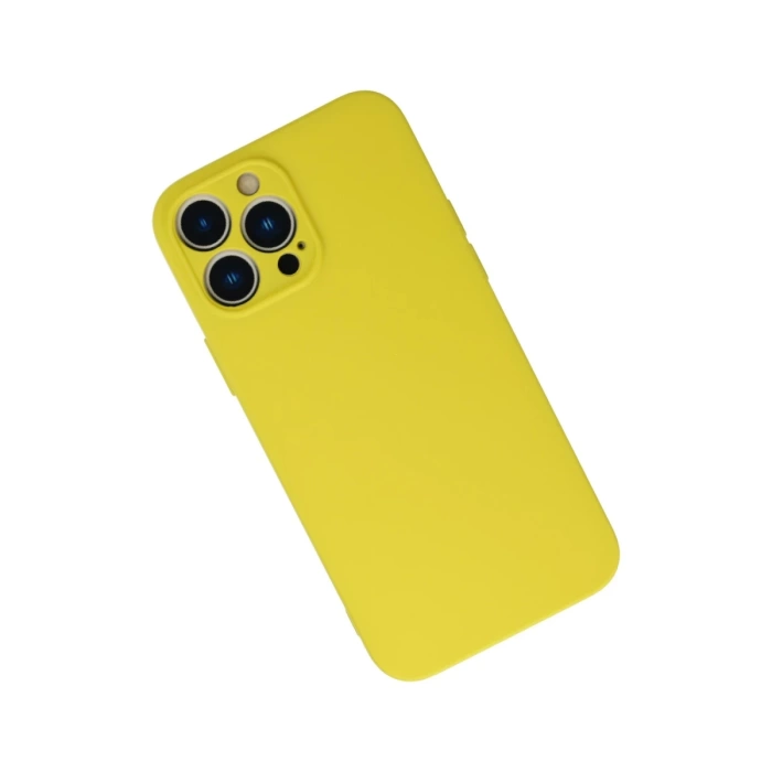 Newface iPhone 13 Pro Kılıf Nano içi Kadife Silikon
