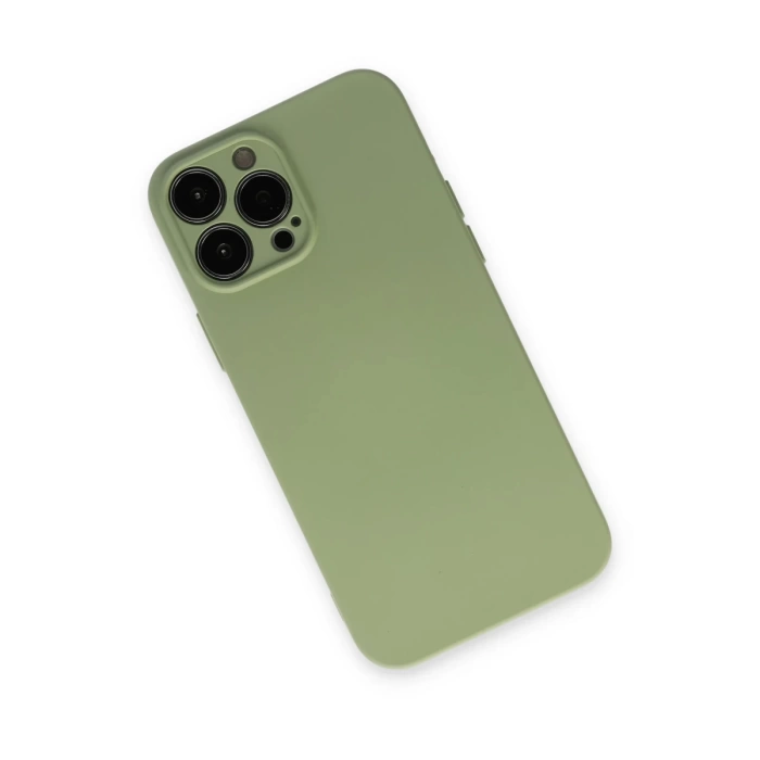 Newface iPhone 13 Pro Kılıf Nano içi Kadife Silikon