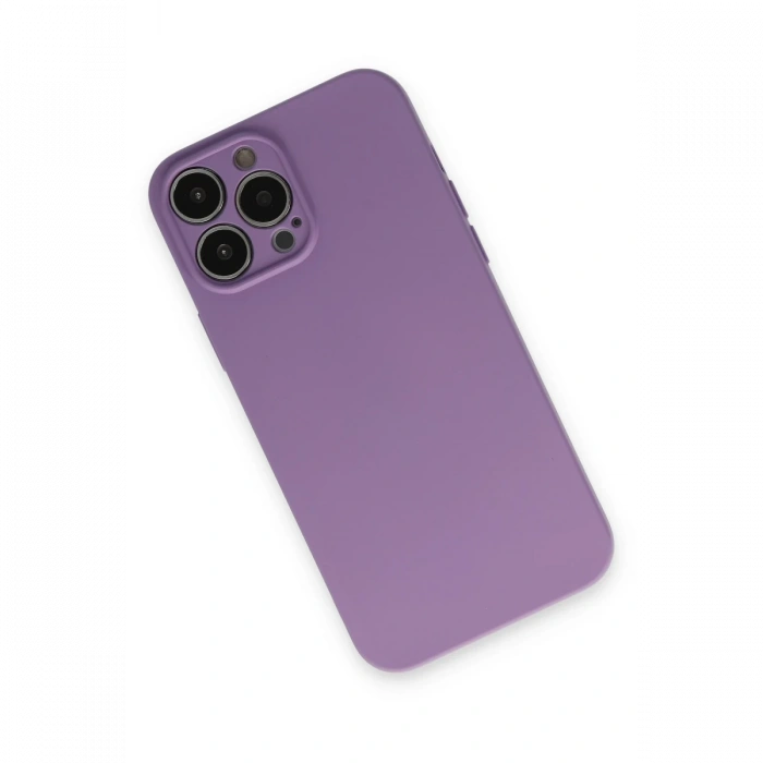 Newface iPhone 13 Pro Kılıf Nano içi Kadife Silikon