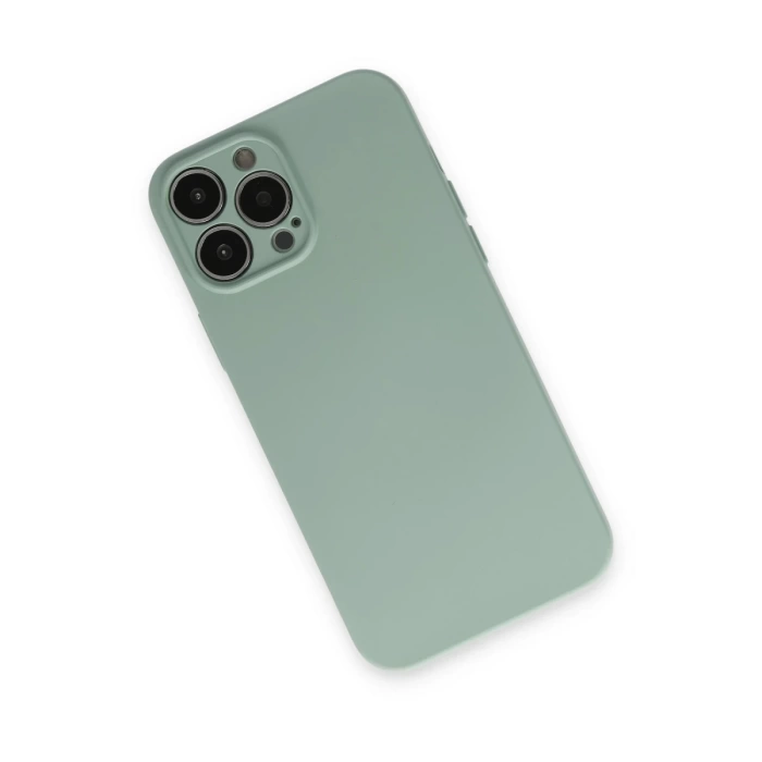 Newface iPhone 13 Pro Kılıf Nano içi Kadife Silikon