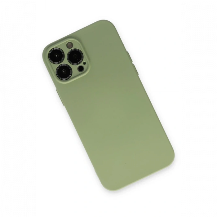 Newface iPhone 13 Pro Kılıf Nano içi Kadife Silikon