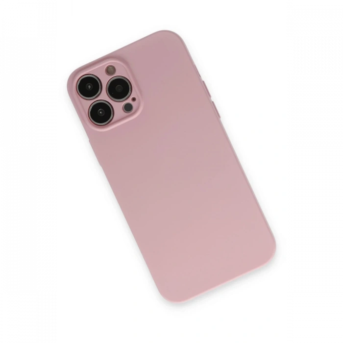 Newface iPhone 13 Pro Kılıf Nano içi Kadife Silikon