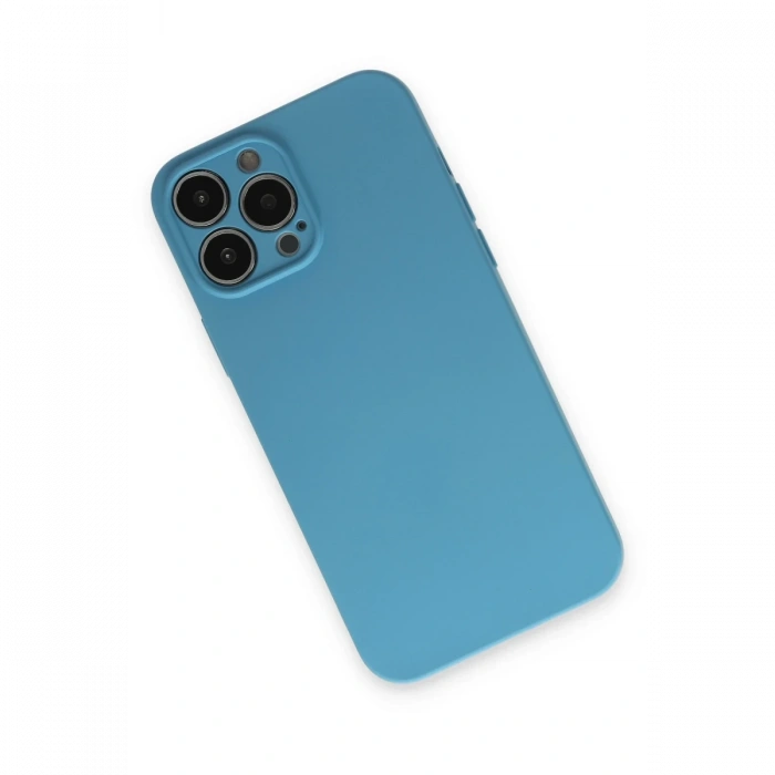Newface iPhone 13 Pro Kılıf Nano içi Kadife Silikon