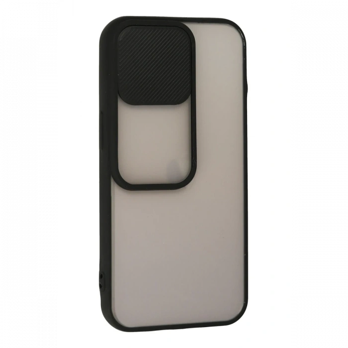 Newface iPhone 13 Pro Kılıf Palm Buzlu Kamera Sürgülü Silikon