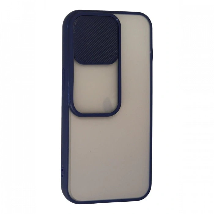 Newface iPhone 13 Pro Kılıf Palm Buzlu Kamera Sürgülü Silikon