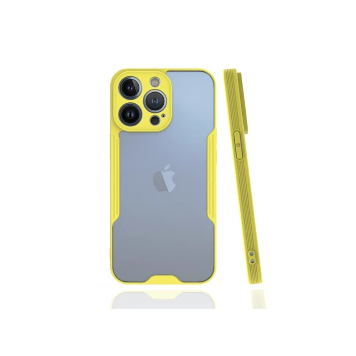 Newface iPhone 13 Pro Kılıf Platin Silikon