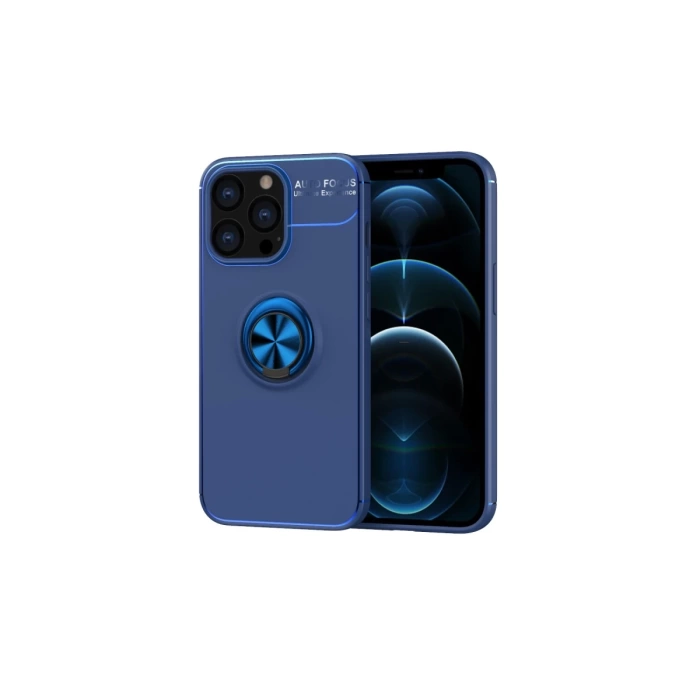 Newface iPhone 13 Pro Kılıf Range Yüzüklü Silikon