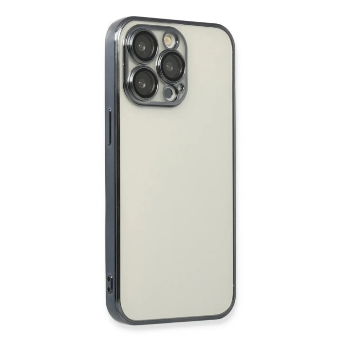 Newface iPhone 13 Pro Kılıf Razer Lensli Silikon