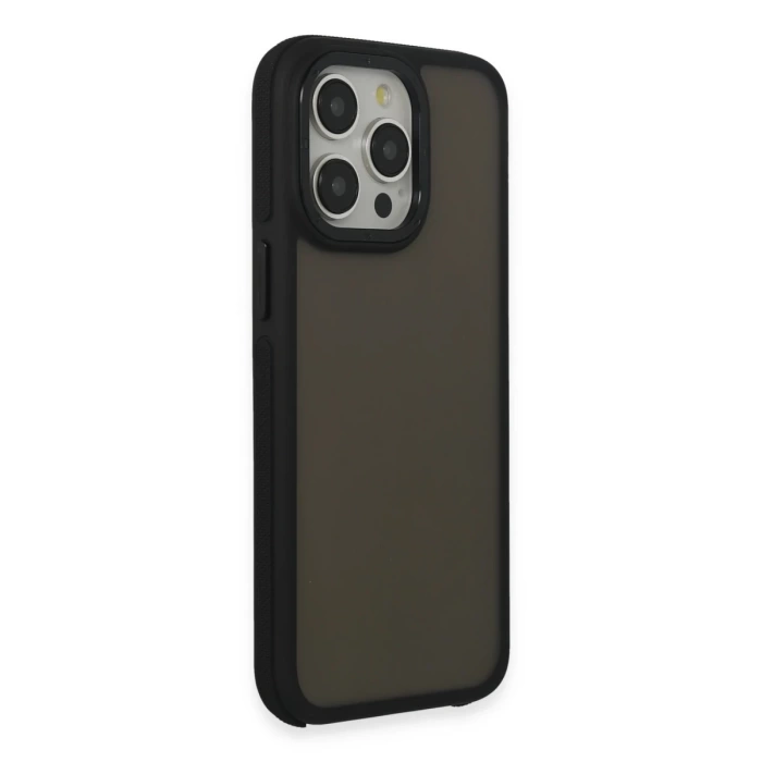 Newface iPhone 13 Pro Max Harvel Kapak - Siyah