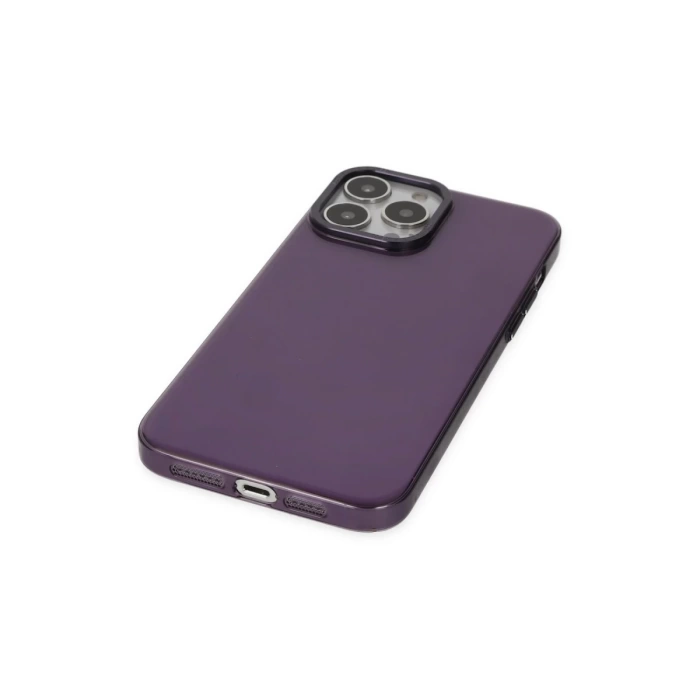 Newface iPhone 13 Pro Max Kılıf Anka PC Sert Metal Kapak