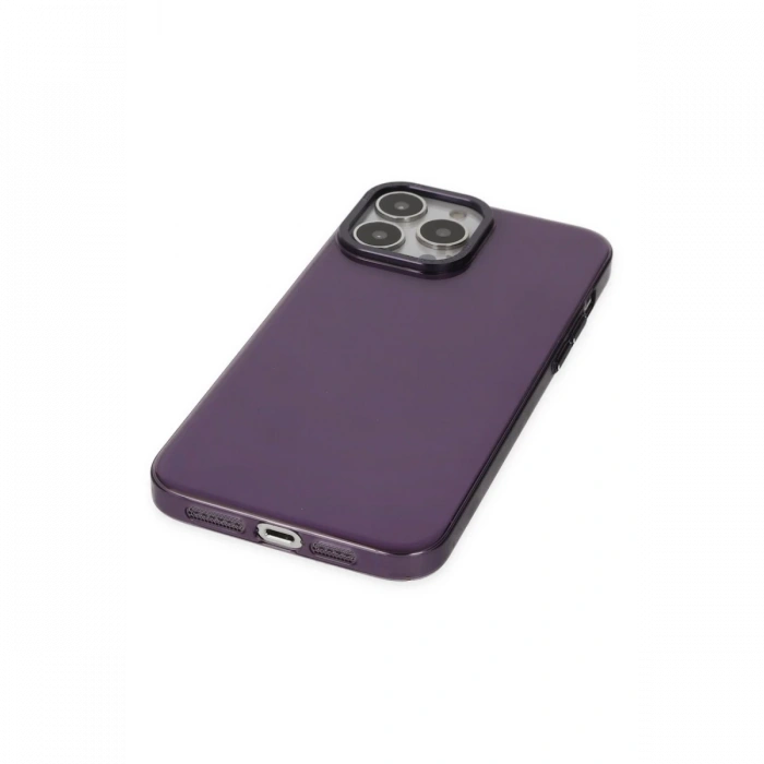 Newface iPhone 13 Pro Max Kılıf Anka PC Sert Metal Kapak