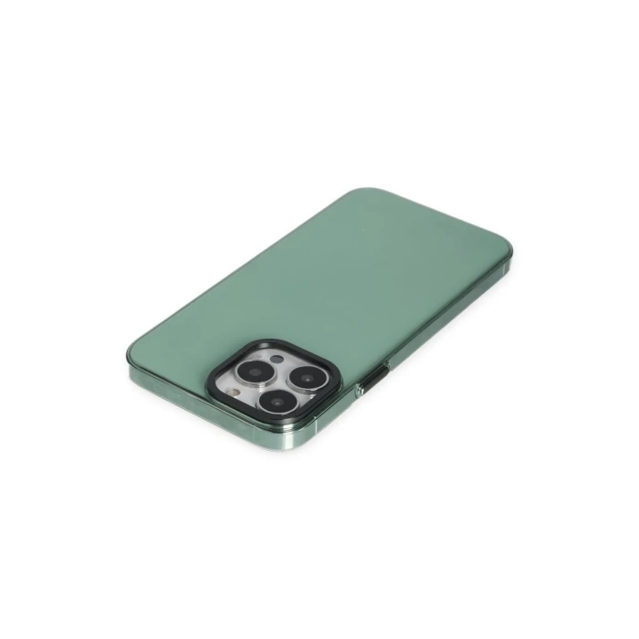 Newface iPhone 13 Pro Max Kılıf Anka PC Sert Metal Kapak
