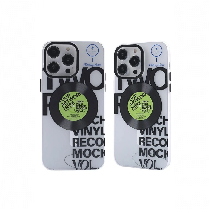 Newface iPhone 13 Pro Max Kılıf Apollo Magneticsafe Desenli Kapak