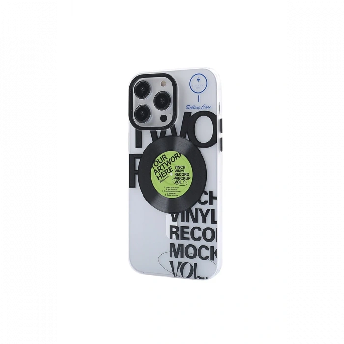 Newface iPhone 13 Pro Max Kılıf Apollo Magneticsafe Desenli Kapak