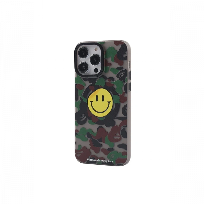 Newface iPhone 13 Pro Max Kılıf Apollo Magneticsafe Desenli Kapak