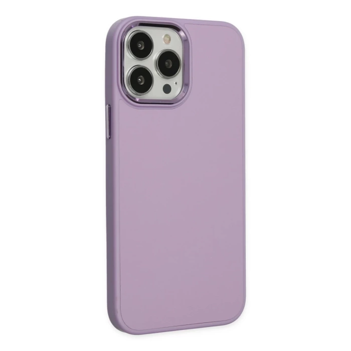Newface iPhone 13 Pro Max Kılıf Asya Deri Silikon