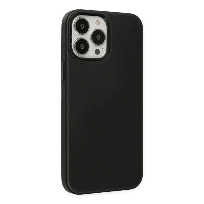 Newface iPhone 13 Pro Max Kılıf Asya Deri Silikon