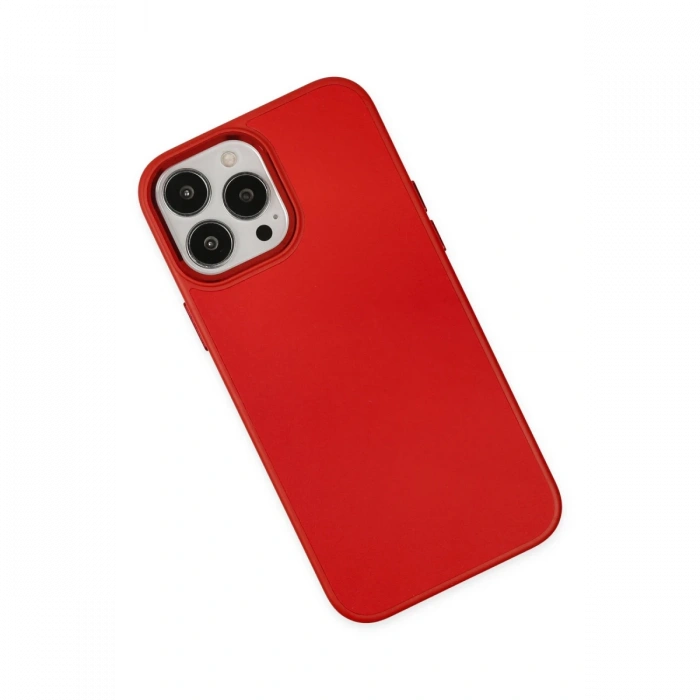 Newface iPhone 13 Pro Max Kılıf Asya Deri Silikon