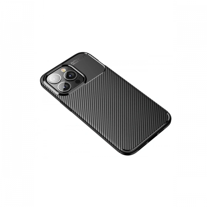 iPhone 13 Pro Max Kılıf Auto Focus Karbon Kapak