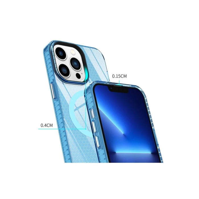 Newface iPhone 13 Pro Max Kılıf Beta Magneticsafe Silikon