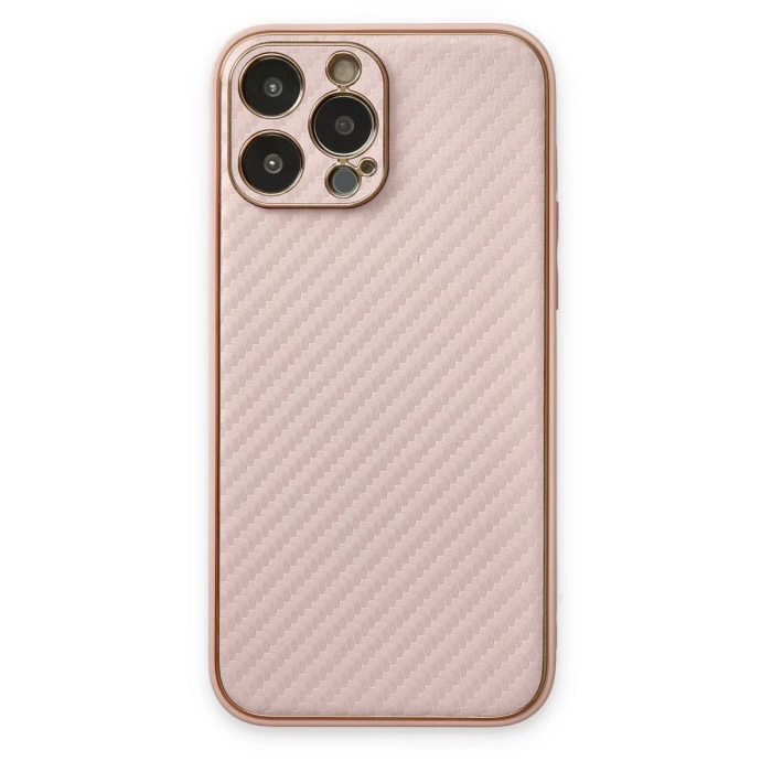 Newface iPhone 13 Pro Max Kılıf Coco Karbon Silikon