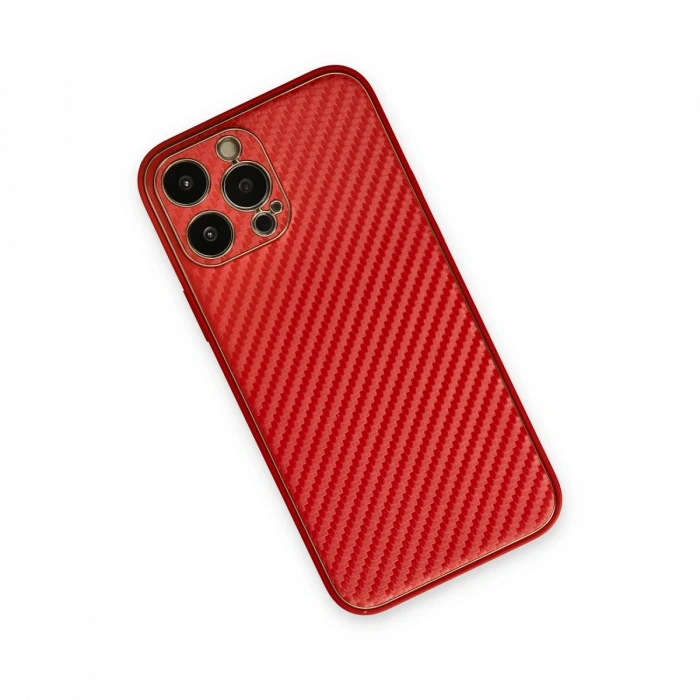 Newface iPhone 13 Pro Max Kılıf Coco Karbon Silikon