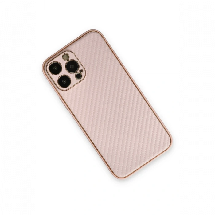 Newface iPhone 13 Pro Max Kılıf Coco Karbon Silikon