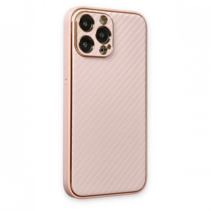 Newface iPhone 13 Pro Max Kılıf Coco Karbon Silikon