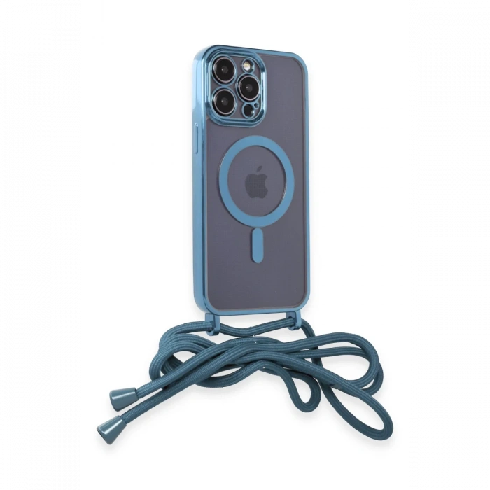 iPhone 13 Pro Max Kılıf Divo Lazer Askılı Magsafe Kapak