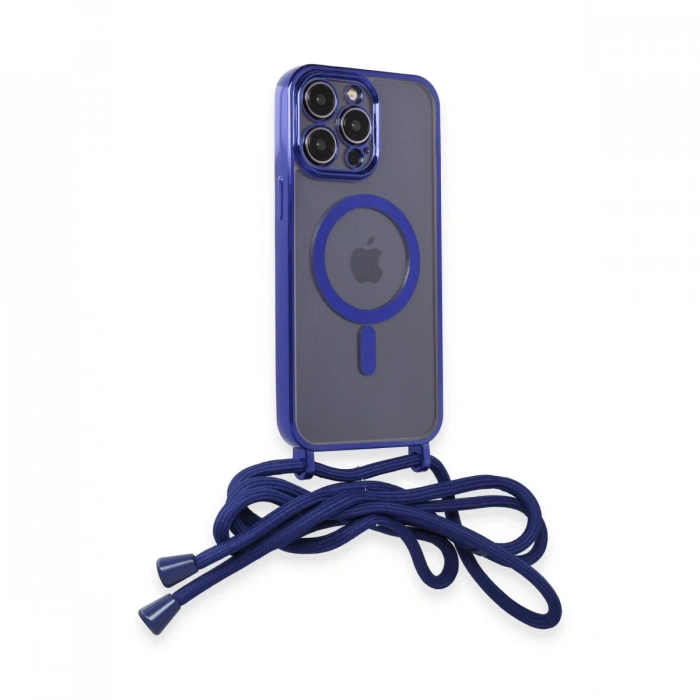 iPhone 13 Pro Max Kılıf Divo Lazer Askılı Magsafe Kapak